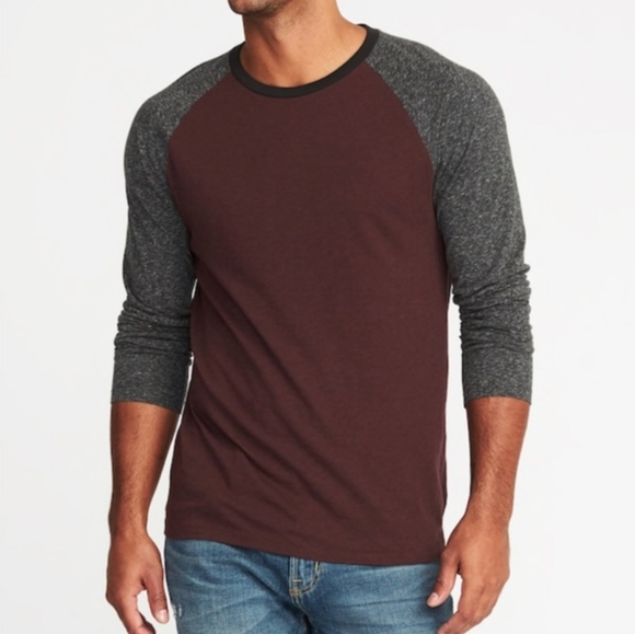 Old Navy Other - Old Navy Color Block Raglan Long Sleeve T-Shirt S